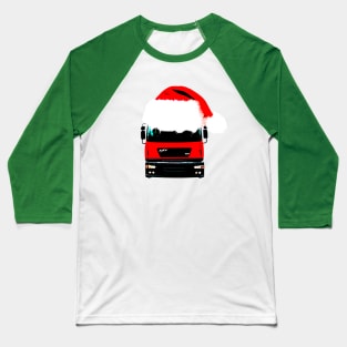 ERF ECX classic British lorry Christmas special edition Baseball T-Shirt